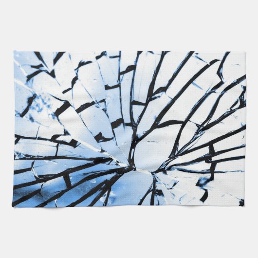 gebroken venster theedoek (Horizontaal)