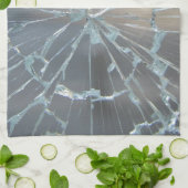 gebroken venster theedoek (Gevouwen)