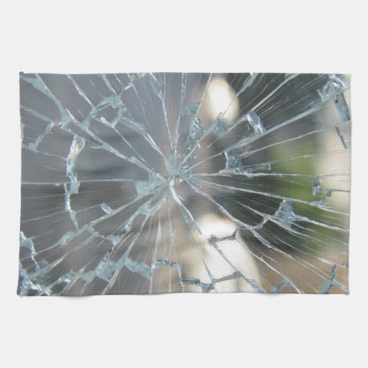 gebroken venster theedoek (Horizontaal)