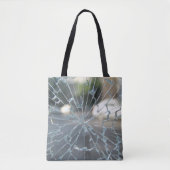 gebroken venster tote bag (Voorkant)
