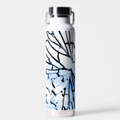 gebroken venster waterfles (Voorkant)