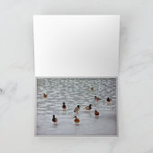 Gebroken verloving trouwkaart kaart (Binnen)