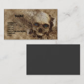 gebroken visitekaartje (Voorkant / Achterkant)