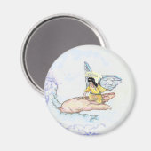 Gebroken vleugel magneet (Voorkant / Achterkant)