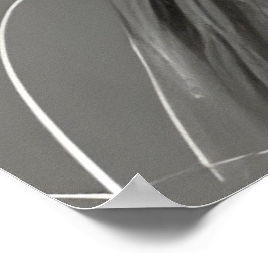 Gebroken vrouwelijk Briefkaart Poster (Hoek)