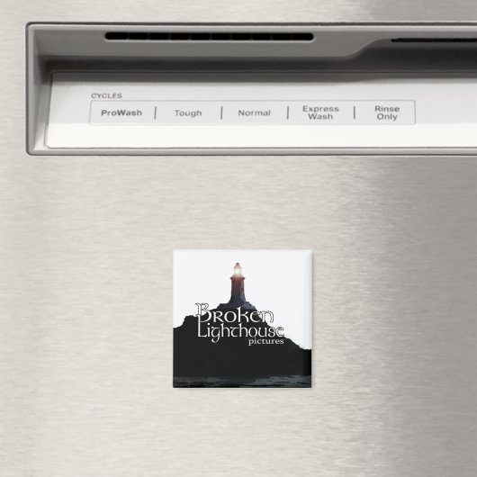 Gebroken Vuurtoren Afbeeldingen Magneet Regular - (Insitu (Vaatwasser))