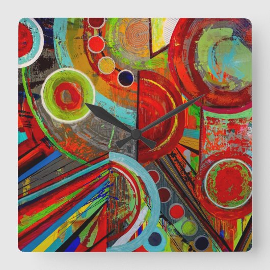 Gebroken wandklok (Voorkant)