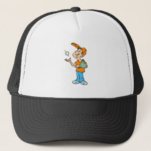 Gebroken wapenspeler trucker pet