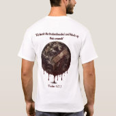 Gebroken Wereld T-shirt (Achterkant)