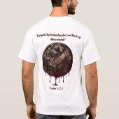 Gebroken Wereld T-shirt (Achterkant)