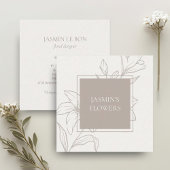 Gebroken wit en taupe | Chic Floral Label