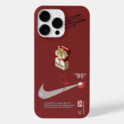 Gebroken wit iPhone hoesje (Achterkant)