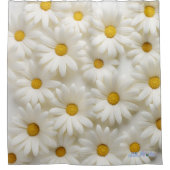 gebroken wit madeliefje zonsondergang Douche Gordi Douchegordijn (Voorkant)