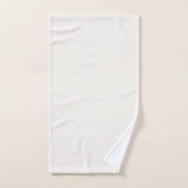 Gebroken wit, melkwit, warm wit bad handdoek (Handdoek)