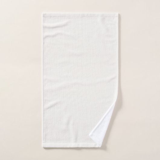 Gebroken wit, melkwit, warm wit bad handdoek (Handdoek)