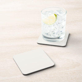 Gebroken wit, melkwit, warm wit bier onderzetter