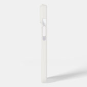 Gebroken wit, melkwit, warm wit Case-Mate iPhone case (Achterkant / Links)