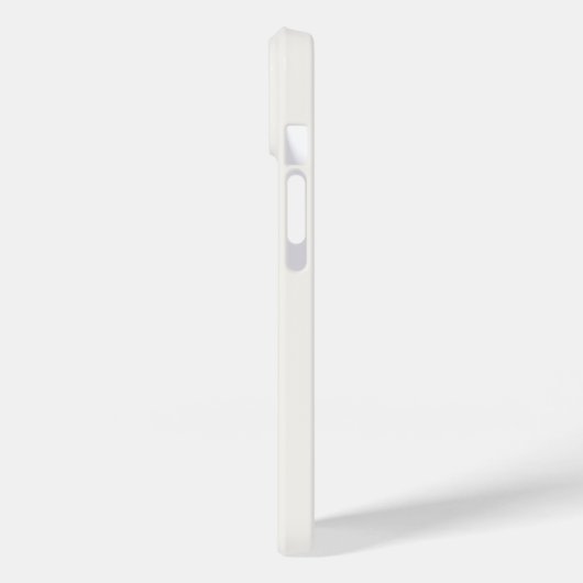 Gebroken wit, melkwit, warm wit Case-Mate iPhone case (Achterkant / Links)