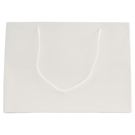 Gebroken wit, melkwit, warm wit groot cadeauzakje (Voorkant)