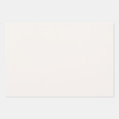 Gebroken wit, melkwit, warm wit inpakpapier vel (Voorkant 3)