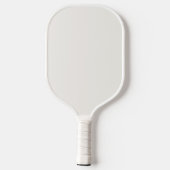 Gebroken wit, melkwit, warm wit pickleball paddle (Achterkant)