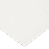 Gebroken wit, melkwit, warm wit tafelkleed (Gekanteld)