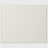 Gebroken wit, romige kleuren minimalistisch cadeaupapier (Vlak)