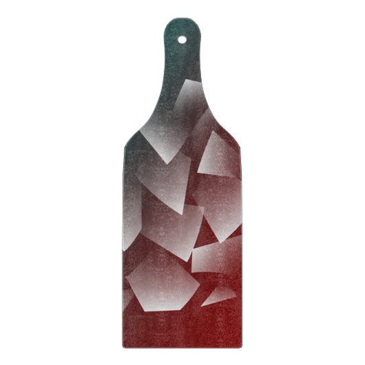 gebroken wit van blauwgroen Bourgogne Snijplank (Voorkant)