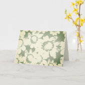 Gebroken witte bloem Elke gelegenheid Blanco Kaart (Gele Bloem)