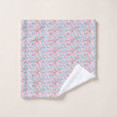Gebroken witte gestructureerde achtergrond met sub bad handdoek (Wasdoekje)