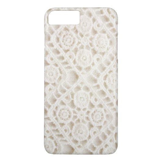 Gebroken witte haakkant Case-Mate iPhone case (Achterkant)