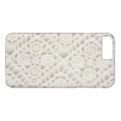 Gebroken witte haakkant Case-Mate iPhone case (Achterkant (Horizontaal))