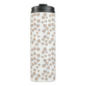 Gebroken witte illustratieve schapengezicht Therma Thermosbeker (Voorkant)