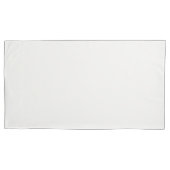 Gebroken witte King Size Comfort Standaard Kussens Kussensloop (Voorkant-Links)