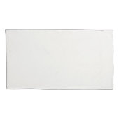 Gebroken witte King Size Comfort Standaard Kussens Kussensloop (Achterkant-Rechts)