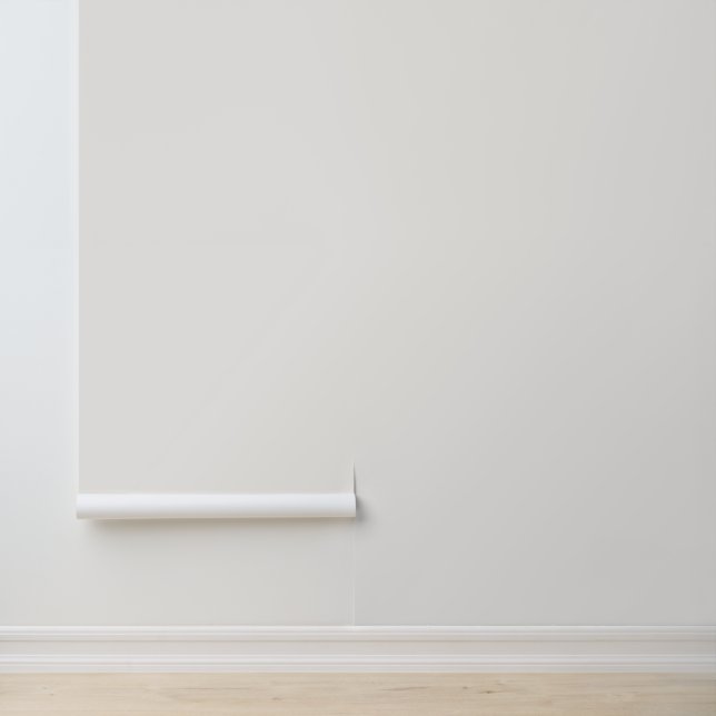 Gebroken witte Mousse Style Creative Smooth Behang (Applicatie)