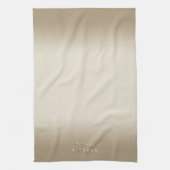 Gebroken witte ombre theedoek (Verticaal)