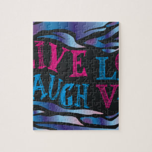 Gebroken Zebra-alkbord Legpuzzel