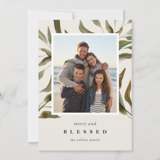 Gebronste Takken | Kaart van de Foto van de (Voorkant)