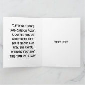 Gebrouwen Dromen Kerst Kaart (Binnen)