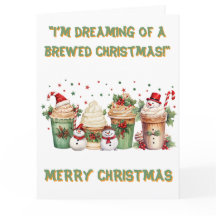 Gebrouwen Dromen Kerst Kaart