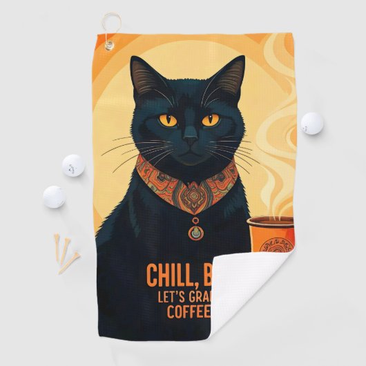 Gebrouwen en ontspannen golfhanddoek (Insitu)