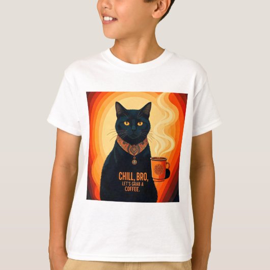 Gebrouwen en ontspannen t-shirt (Voorkant)