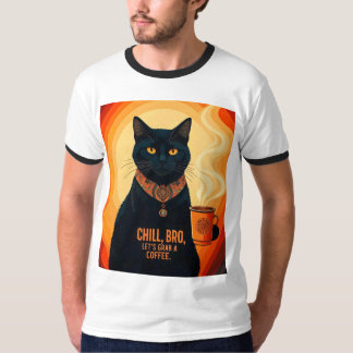 Gebrouwen en ontspannen t-shirt