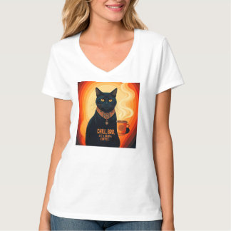Gebrouwen en ontspannen t-shirt