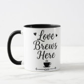 Gebrouwen met liefde mok (Links)