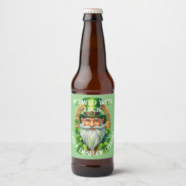 Gebrouwen met Luck a Dash of Charm St Patrick's Da Bier Etiket