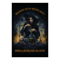 Gebrouwen met Moonlight Spellbinding Elixir Witch