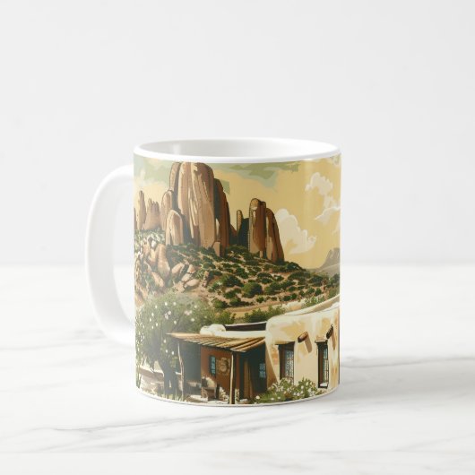 Gebrouwen op de Ranch Mok (Voorkant links)