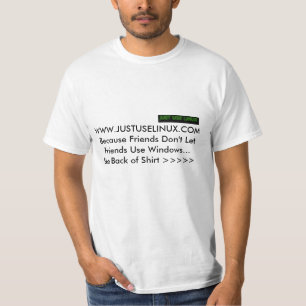 Gebruik alleen Linux omdat... T-shirt
